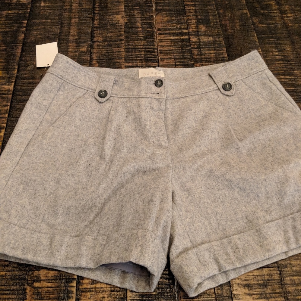 Hinge Wool Shorts